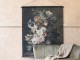 Nástěnná vintage mapa s květy Floral print VI - 124*145cm Chic Antique