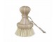 Dřevěný kartáč na mytí zeleniny Vegetable Brush - 6*9cm Chic Antique