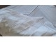 Bílý bavlněný ubrus s krajkou Valine - 140*340 cm Chic Antique