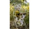 Béžová bavlněná chňapka - podložka se slunečnicemi Sunny Sunflowers - 20*20cm Clayre & Eef