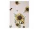 Béžová bavlněná utěrka se slunečnicemi Sunny Sunflowers - 50*70cm Clayre & Eef