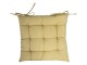 Medový podsedák s výplní Nimes Seat - 40*40 cm Chic Antique