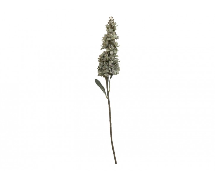 Dekorace umělá zelená květina Delphinium green - 80 cm Chic Antique