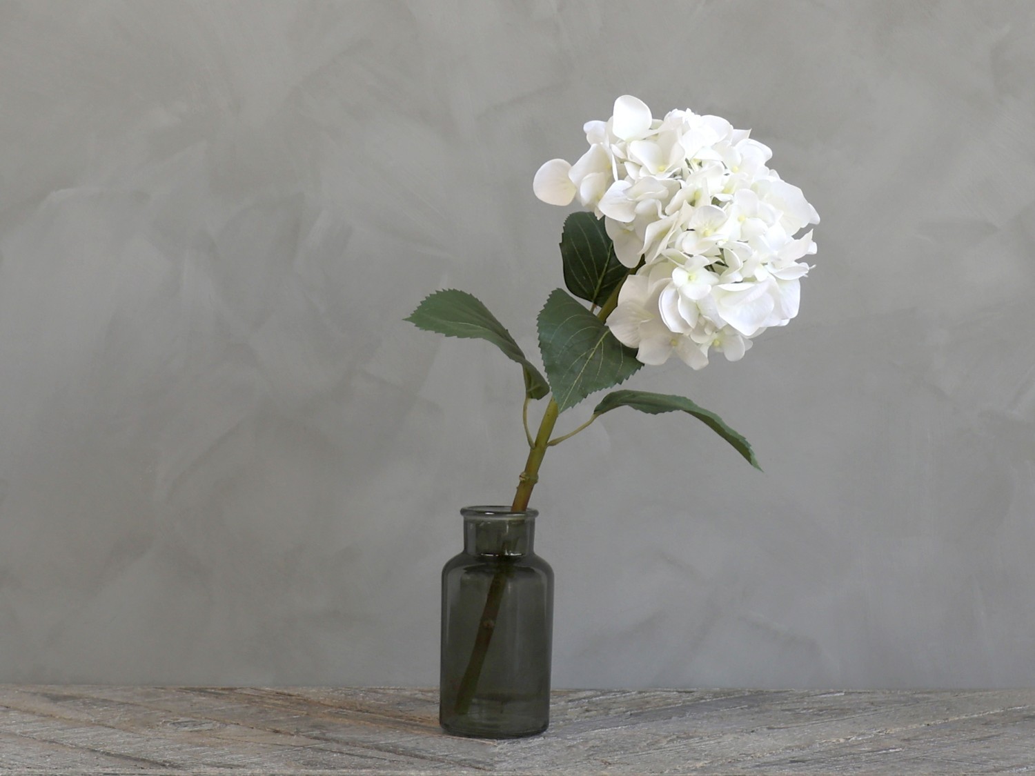 Dekorace umělá bílá květina Hortenzie Hydrangea white - 85 cm Chic Antique Dekorace umělá bílá květina Hortenzie Hydrangea white - 85 cm Chic Antique