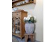 Dekorace umělá krémová květina Jiřina Dahlia cream - 48 cm Chic Antique