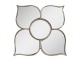 Stolní zrcadlo Flower Silver - 21*2*21 cm Clayre & Eef