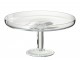 Transparentní skleněný podnos na dort Cake Tray - Ø 27*14cm J-Line by Jolipa
