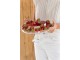 Transparentní skleněný podnos na dort Cake Tray - Ø 27*14cm J-Line by Jolipa