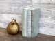 Opálová antik dekorace knihy Old French Books - 12*7*17cm Chic Antique
