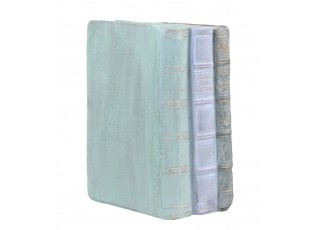 Opálová antik dekorace knihy Old French Books - 12*7*17cm