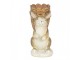 Velikonoční svícen v designu králíka s nůší - 11*7*14 cm Clayre & Eef