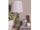 Stolní lampa s papouškem a béžovým stínidlem Parrot - Ø 18*38 cm E27/max 1*60W Clayre & Eef
