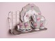 Porcelánový hrnek s květy - 11*8*10 cm / 290 ml Clayre & Eef