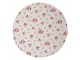 Kulatá bavlněná utěrka s květy Little Rose Collection -Ø 82 cm Clayre & Eef
