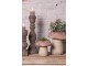 Cementový květináč houba Mushroom - Ø 21*23 cm Clayre & Eef