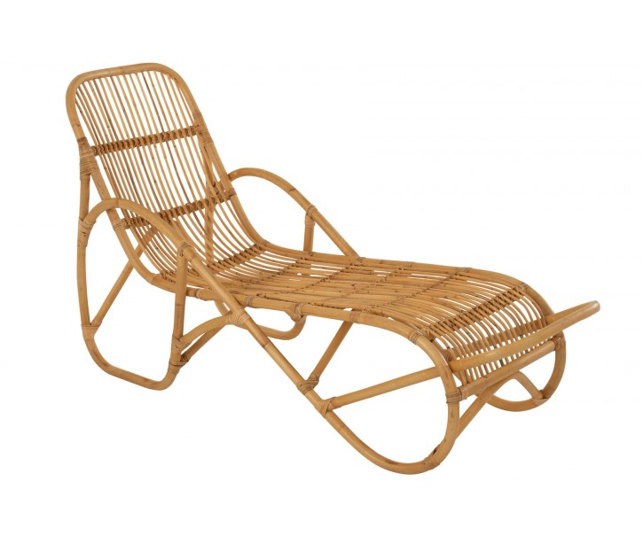 Přírodní ratanové lehátko Els Rattan - 174*60*93cm J-Line by Jolipa