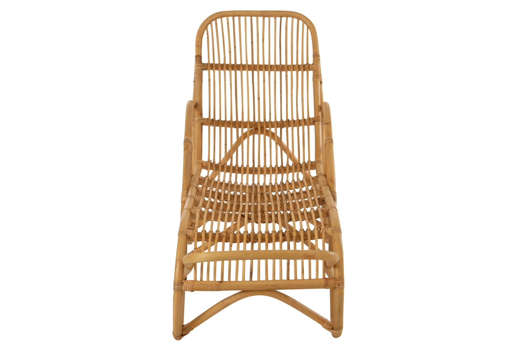Přírodní ratanové lehátko Els Rattan - 174*60*93cm J-Line by Jolipa Přírodní ratanové lehátko Els Rattan - 174*60*93cm J-Line by Jolipa