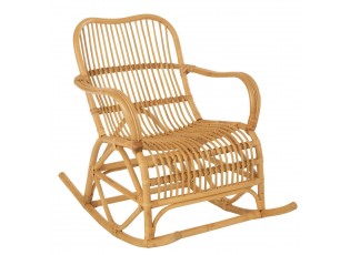 Přírodní ratanové houpací křeslo Ello Rattan - 68*103*87 cm