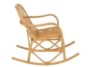 Přírodní ratanové houpací křeslo Ello Rattan - 68*103*87 cm