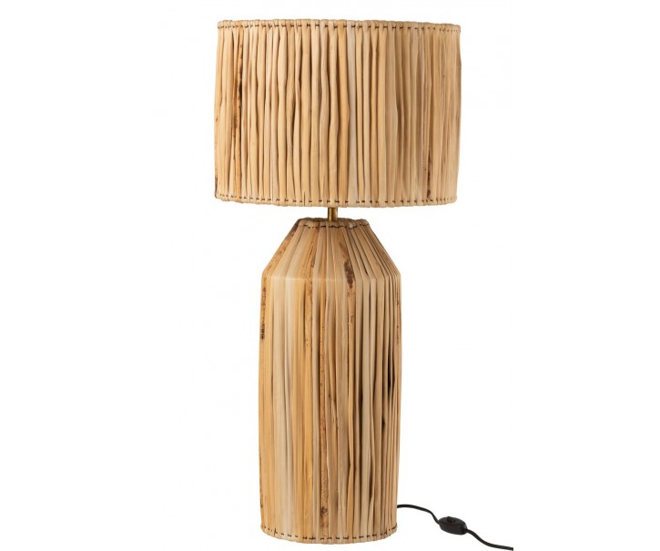 Stolní přírodní lampa z banánových listů Hanna Bannas - Ø 35*87 cm/ E27/ 40W J-Line by Jolipa