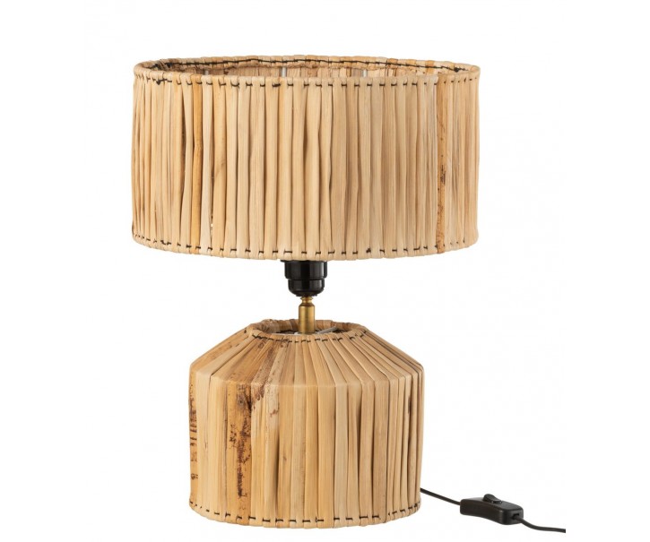 Stolní přírodní lampa z banánových listů Hanna Bannas - Ø 35*30 cm/ E27/ 40W J-Line by Jolipa