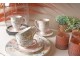 Porcelánový hrneček s květinami Flowers - 11*8*10 cm / 300 ml Clayre & Eef