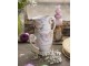 Porcelánový hrneček s květinami Flowers - 11*8*10 cm / 300 ml Clayre & Eef