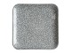 Šedý porcelánový hranatý talíř s ornamenty Arés Grey - 20*20*2cm Chic Antique
