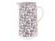 Mocca porcelánový džbán s ornamenty Arés Mocca - 15*9*20cm / 1100ml Chic Antique