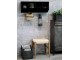 3ks plechový zinkový antik obal na květináč Planters - 40*30*30/ 32*22*21cm Chic Antique