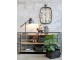 3ks plechový zinkový antik obal na květináč Planters - 40*30*30/ 32*22*21cm Chic Antique