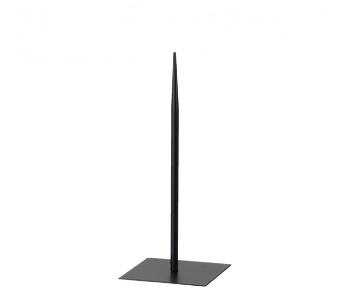 Černý kovový stojan na toaletní papír S - 14*14*34 cm J-Line by Jolipa