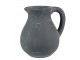 Tmavě šedý dekorativní džbán Édith L - 22*18*23 cm Clayre & Eef