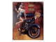 Barevná antik nástěnná kovová cedule Motor Speed King Cycles - 20*1*25 cm Clayre & Eef
