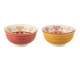 Set 2ks barevná porcelánová miska Bowl Jam - Ø11*5 cm/ 220ml J-Line by Jolipa