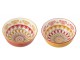 Set 2ks barevná porcelánová miska Bowl Jam - Ø11*5 cm/ 220ml J-Line by Jolipa