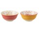 Set 2ks barevná porcelánová miska Bowl Jam - Ø15*7cm/ 570ml J-Line by Jolipa
