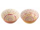 Set 2ks barevná porcelánová miska Bowl Jam - Ø15*7cm/ 570ml J-Line by Jolipa