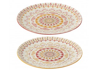 Set 2ks porcelánový jídelní talíř Plate Jam - Ø27*2cm