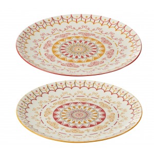 Set 2ks porcelánový jídelní talíř Plate Jam - Ø27*2cm