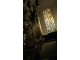 Válcovitá stolní lampa Tiffany s kvítky Vistaria - Ø 15*36 cm E14/max 1*40W Clayre & Eef
