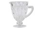 Džbán ze silnějšího skla s dekorem Diamond cut - 15*19,5cm Chic Antique