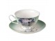 Porcelánový šálek a podšálek Garden IX - 12*10*6 / Ø 15*2 cm / 200 ml Clayre & Eef