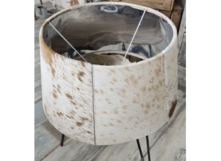 Stínidlo na lampu s designem hovězí kůže - 40 * 50 * 26 cm