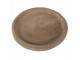 Přírodní dekorativní dřevěná servírovací mísa/talíř - Ø 26*3 cm Clayre & Eef