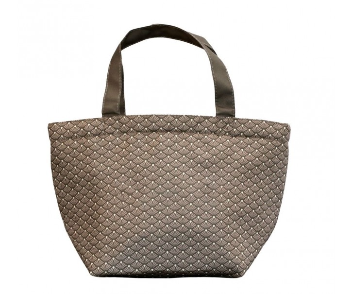 Mocca cestovní termotaška s uchy Pessac Cooler - 32*16*20 cm Chic Antique
