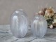 Transparentní skleněná dekorační váza Leaf - Ø 14*18cm Chic Antique