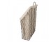 Zinkový antik drátěný košík s bavlněnou vložkou Gie - 23*9*37cm Clayre & Eef
