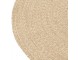 Venkovní přírodně-krémový kulatý koberec Miami Outdoor S - Ø 118 cm J-Line by Jolipa