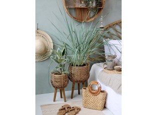 Béžový bavlněný koberec s ornamenty Rug pattern - 60*90 cm